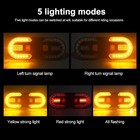 Bike Turn Signals Light Front Or Rear Bicycle Tail Light W  Remote Control Usb