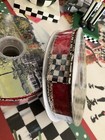 Mackenzie-childs Christmas Magic Wired Edge Ribbon  1   w X 10 Yd   New