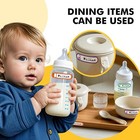 Self-laminating Waterproof Baby Bottle Labels  Dishwasher Safe  Pack Of 64