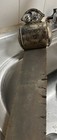 Vintage 1880s Century Barber Leather Strops Straight Razor Sharpening Strap Rare