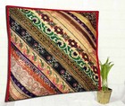 Gift For Girl Handmade Patchwork Ethnic Sofa Pillow Cushion Cover Living Room