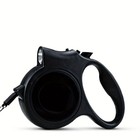 Retractable Dog Leash With Led Light Heavy Duty Pet Dogs Walking Automatic