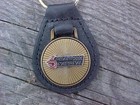 Buick Grand National Power 6 Logo Nos Leather Key Fob Antique Gold Medallion