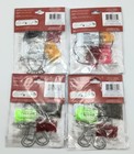 4 - The Original Makit   Bakit Christmas Ornaments Gingerbread Santa Penguin Lot