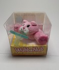Wubbanub Pink Kitty Cat Plush Baby Pacifier Holder Infant-6 Months New   Box