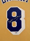 Kobe Bryant Autographed Mitchell   Ness Lakers Jersey Framed Psa