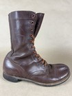 Vintage Us Army M1948 Combat Boots  Size 12 1 2 Wide Large Size
