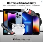 Lightning Mfi Certified Iphone Charger Cable  2-pack   Usb-a To Lightning 8 Inch