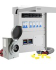 Upgraded 30 Amp 6 Circuit Transfer Switch Kit For Generator With 2 Digital 