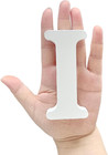 4 Inch Unfinished Wooden Letters  White Wood Letters For Crafts  Alphabet Letter