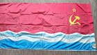 Vintage Ussr Flag From The Soviet Era  Original  New  