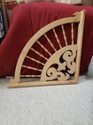 Large Wood Corbel Gingerbread Bracket Spindle 17 25    Phoenix Millwork Unfinished
