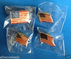 Lot Of 4 American Flag Patriotic Pin  Lapel Vest Hat Pin tie Tack  Usa 