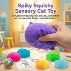 Needoh Fuzz Ball Wild Cats Sensory Toy Squishy Stress Fidget For Kids   Adults
