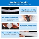 2 Inch Thick Koi Pond Filter Pad white Bulk Roll Pond Filter Media fish Pond Fil