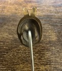 Antique Victorian Native American Indian Scout Stickpin Hat Pin