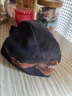 Harley Davidson Black Bandana Skull Cap Wrap Do Rag Biker Motorcycle Vintage