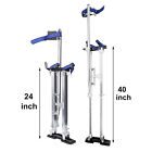 Drywall Stilts Aluminum Tool Stilt 24-40 Inch For Taping Painting Painter Silver