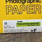 Kodak Polycontrast Ii Rc 8    X 10    Medium Weight Photographic Paper 30 Total