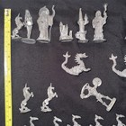 Vintage Spoontiques Pewter Fantasy Lot Of 26 Figurines Wizards Dragons Unicorn