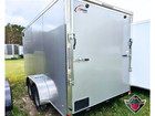 Brand New 7x16 Ta Enclosed Cargo Trailer 7  Interior   080 Polycor Siding