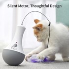 Cat Feather Toy Pet Entertainment Automatic Toy Interactive Play Pet Toys Gift