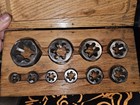 Vintage Ace Rethreader Die Set American Steel In Wood Box Complete 