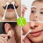 100 Pcs Nose Wax Sticks  Plastic Nose Hair Wax Applicator Stick