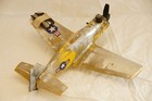 Rare Vintage Tyco 1105 Silver Hawk Control Line 049 Gas Engine Model Airplane
