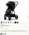 Mompush Meteor Baby Stroller 2-in-1 With Bassinet Mode