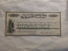 This Rare 1875 Vintagcarson City Savings Bank Currenc Early Carson City History