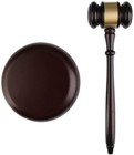 Wooden Handcrafted Wood Gavel Sound Block For Lawyer Judge Auction  