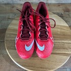 Nike Hyper Diamond 4 Softball Cleats Womens 10 Red White Fastflex Cz5918-616