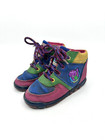 Vintage 1990s Barney Childrens Toddlers Shoes Sneakers High Tops Size 7 5