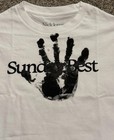Nick Jonas    sunday Best Handprinted Tee    Small  New Sold Out Rare Jonas Brothers