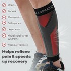Compression Calf Sleeve Sports Running Leg Foot Support Brace Shin Sports Sock