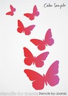 Joanie Stencil Butterfly Kisses Garden Country Cabin Porch Deck Art Diy Signs