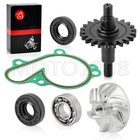 Water Pump Impeller Shaft Gear Kit For Yamaha Yz125 1998 1999 2000 2001 - 2004
