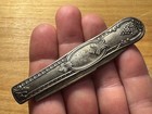 Antique Russian Silver Folding Fruit Knife 84 Zolotnik Kokoshnik Hallmarked