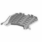 Polaris Rzr Front Fascia Grille  Gloss Black  Genuine Oem Part 5455542-070 