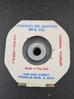 New Genuine Chicago Die Cast Pulley 3-1 2  Dia  1 2  Bore For A Belts  