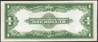 1923  1 One Dollar Silver Certificate Note Fr 238