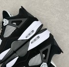 Jordan 4 Retro  white Thunder  Men s Size Mid Top Basketball Shoes