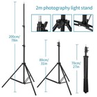 Photography Studio Lamp 2 Softbox Lighting Soft Box Adjustable Light Stand Kit