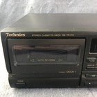 Rare Technics Rs-tr170 Dual Cassette Deck Auto Reverse Player Recorder   Works