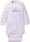   Unisex Baby  6-pack Long Sleeve Bodysuits