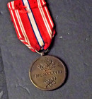 Czechoslova Wwi Commemorative Medal Volunteers 1918-1919  op  Original Bronze