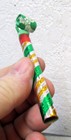 Vintage 1950s Dime Store Toy Cardboard   Paper Party Blow Out Toy  Green   Gold