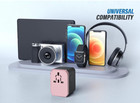Universal Travel Adapter  European Travel Plug Adapter - International Power