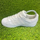 Adidas Originals Superstar Boys Size 5 5y White Athletic Leather Shoes Sneakers